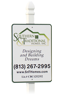 Southern and Traditional Homes signage